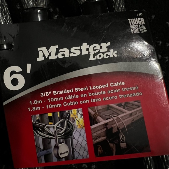 Master Lock 6ft Cable - Picture 2 of 3